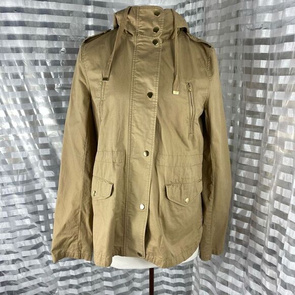 Love Tree Khaki Hooded Souvenir UC Jacket - Picture 1 of 8